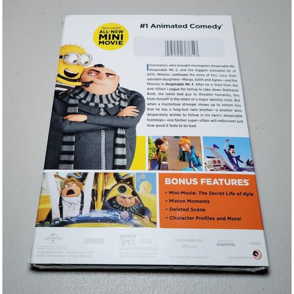Universal Pictures Illumination Presents Despicable Me 3 Special Edition DVD New - Picture 2 of 12